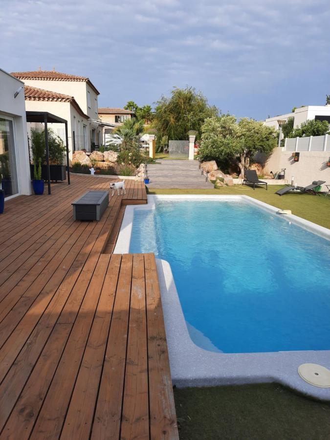 La Villa Du Saule Salles-dʼAude Exteriér fotografie